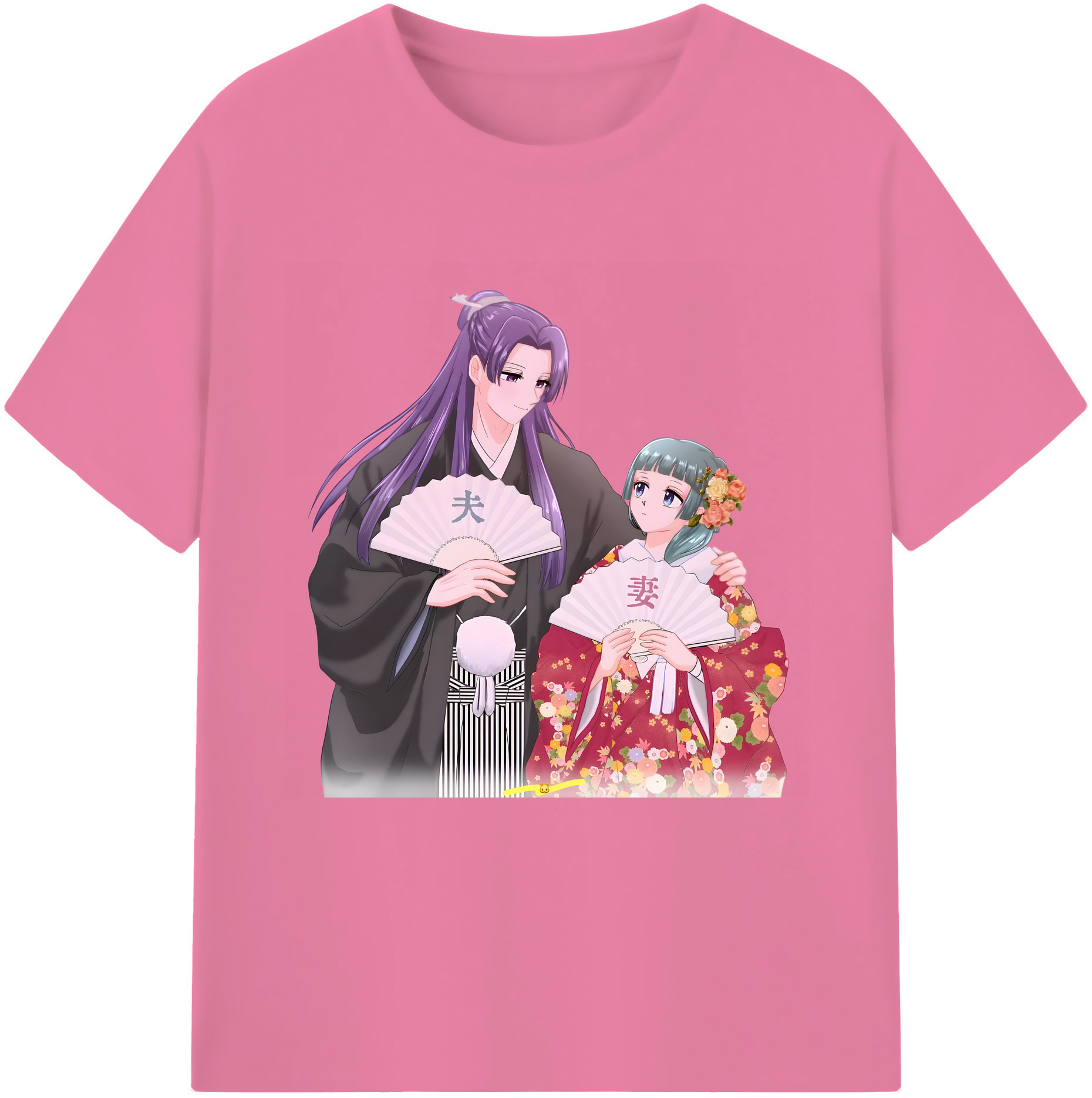 （画像用） 薬屋のひとりごと The Apothecary Diaries 綿100％半袖Tシャツ（フロントプリント）